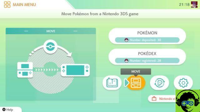 Como conectar o Pokémon Bank ao Pokémon HOME