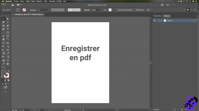 How to make a pdf for printing in Illustrator?