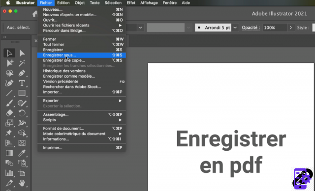 Como fazer um pdf para imprimir no Illustrator?