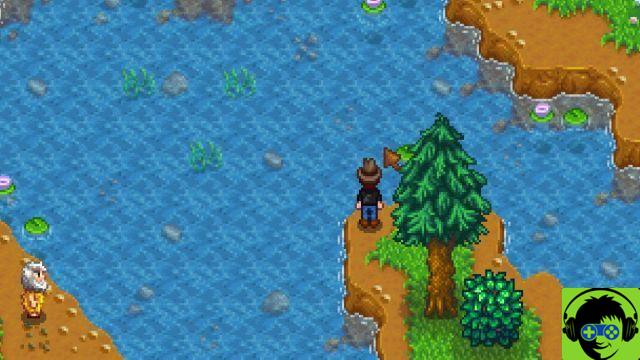 Dónde pescar esturión en Stardew Valley