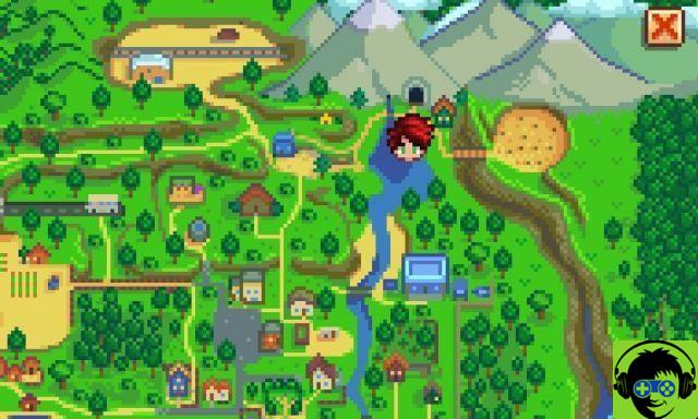 Dónde pescar esturión en Stardew Valley