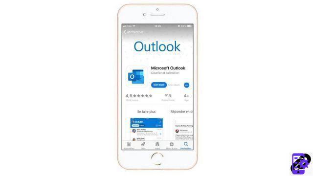 Como usar o Outlook em um iPhone?
