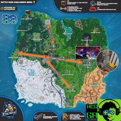 Fortnite Season 9: Guide to The challenges of week 7