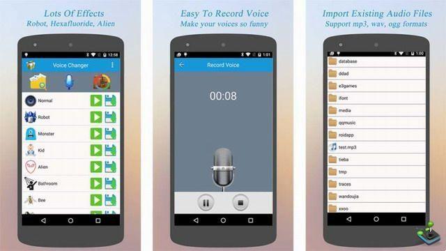 Melhores aplicativos Android para mudar a voz