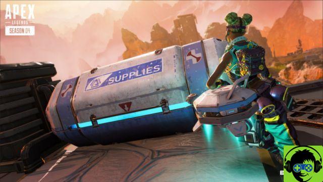 Cómo funcionan los contenedores de suministros azules en Apex Legends