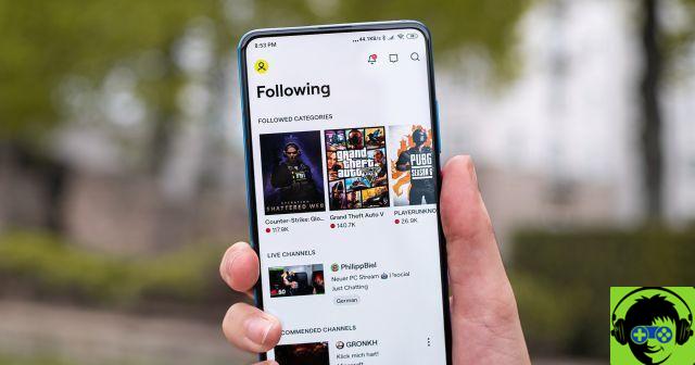 How to find live events live on Twitch