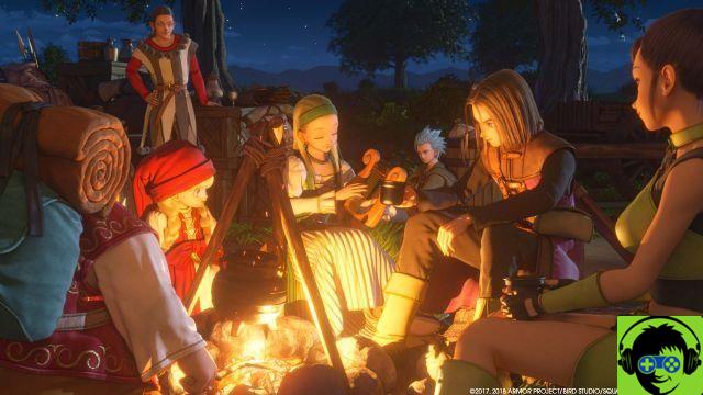 Como salvar manualmente no Dragon Quest 11 para Nintendo Switch