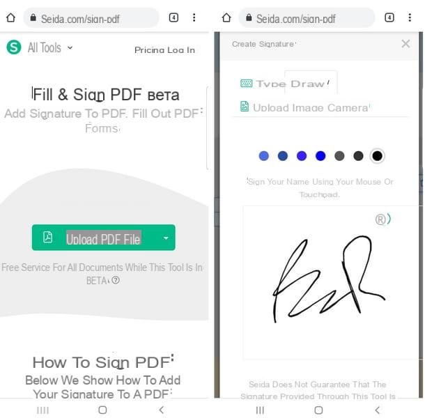 How to sign a PDF from your mobile