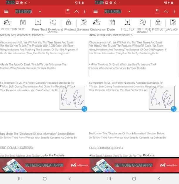 How to sign a PDF from your mobile