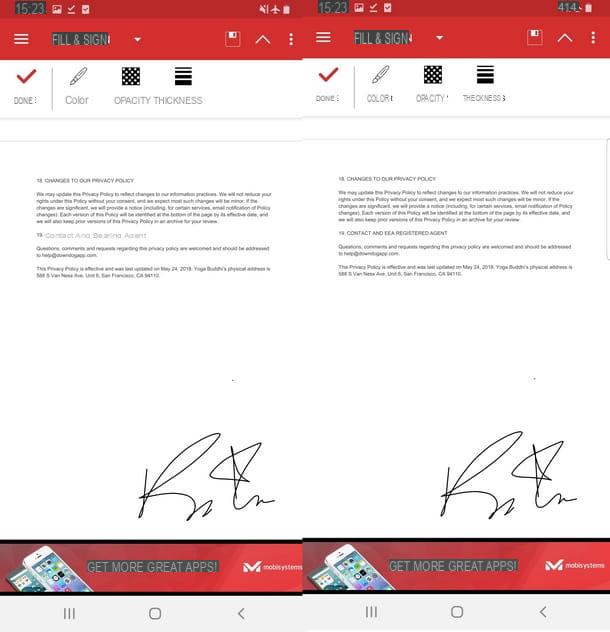 Comment signer un PDF depuis votre mobile