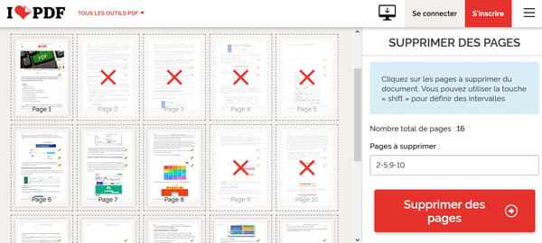 Split PDF: split document into multiple files