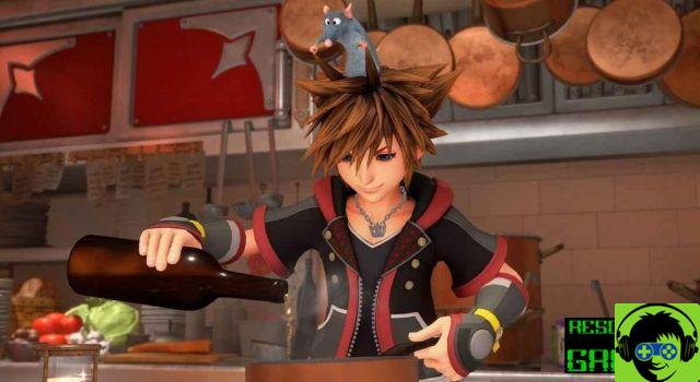 Kingdom Hearts III: Todos los Ingredientes y Recetas