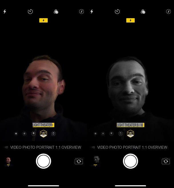 How to take photos with a black background