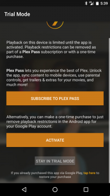 Plex on Android: how to install and use it?