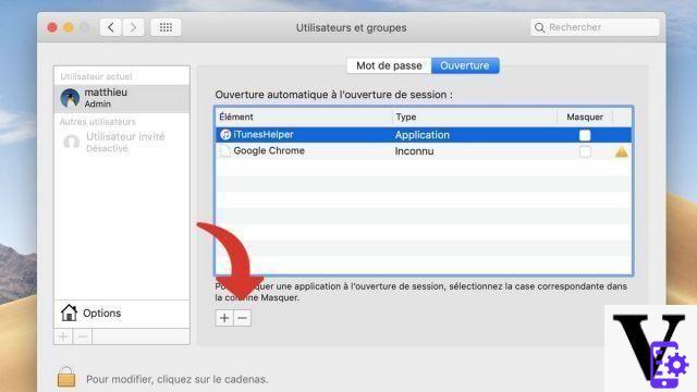 Como desativo o software de iniciar automaticamente quando o Mac é inicializado?