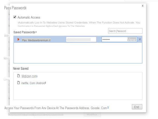 Recover passwords saved on Internet Explorer, Firefox and Chrome