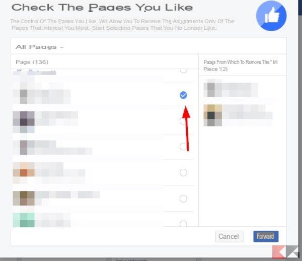 How to unlike Facebook pages