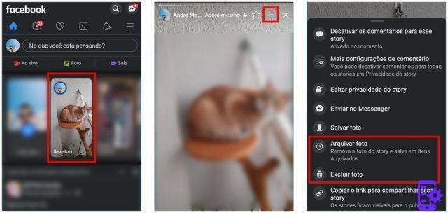Como deletar uma história do Facebook