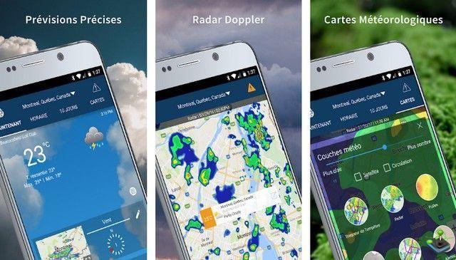 Le 10 migliori app meteo per Android nel 2022