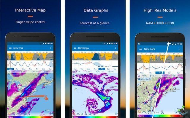 Le 10 migliori app meteo per Android nel 2022